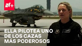 Avión F16: Uno de los cazas más poderosos es piloteado por una mujer - Despierta