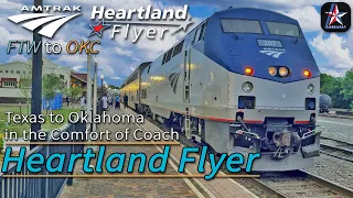 Flying through the Heartlands on Amtrak’s Heartland Flyer! FTW to OKC in Coach | Amtrak