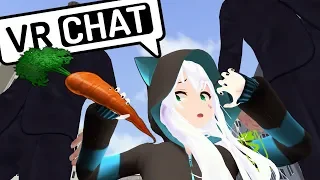 VRCHAT - ДЕВУШКА КОТОРАЯ ЛЮБИТ МОРКОВЬ 🥕 (ВР ЧАТ МОНТАЖ)