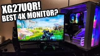 My thoughts on the Asus Rog Strix XG27UQR after 1 year of ownership! (BEST 4K MONITOR?)