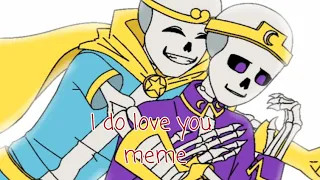 • I do love you meme • - Dreamtale • Undertale AU • Dream Sans • Nightmare Sans • Animation meme