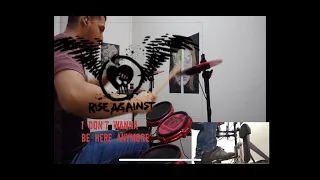 RISE AGAINST - I don´t wanna be here anymore  - DRUM COVER (Edrums)