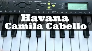 Havana - Camila Cabello | Easy Keyboard Tutorial With Notes (Right Hand)