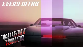 Every 'Knight Rider' Intro (Seasons 1-4) | Knight Rider