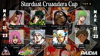 STARDUST CRUSADERS CUP | Jojo's All Star Battle R Tournament Top 8