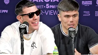 GERVONTA DAVIS VS RYAN GARCIA • FULL UNDERCARD PRESS CONFERENCE & FACE OFF VIDEO