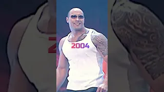 Dwayne "The Rock" Johnson Evolution (1996-2022)