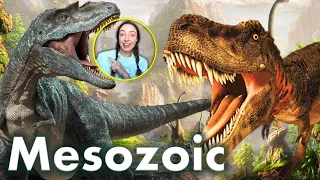 Mesozoic Era- Geologic & Biological Evolution and Extinction of Dinosaurs | GEO GIRL