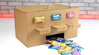 How to Make MULTI Chewing Gum Vending Machine at Home DIY