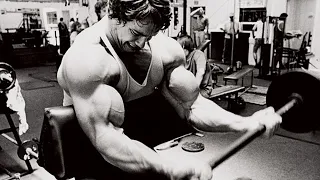 HOW LARRY SCOTT TAUGHT ARNOLD TO BLOW HIS BICEPS TO 20 INCHES USING THE PREACHER CURL!