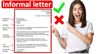 How to write an informal letter📝| All you need to know!