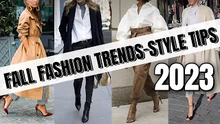 HOW TO STYLE Fall 2023 Wearable CLASSY Fashion Trends. What To Wear This Fall & Classy Ways To Style