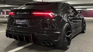 NOVITEC Lamborghini Urus Esteso - Brutal V8 SOUND! Pops & Bangs!