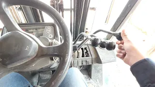 Grúa Horquilla lección n2 - Accesorios interior de cabina y funcionamiento -  Forklift lesson n2