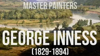 George Inness (1829-1894) A collection of paintings 4K