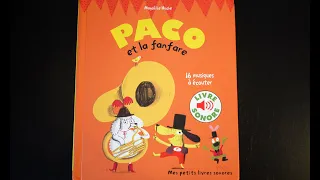 PACO ET LA FANFARE 🎺 - Mes petits livres sonores - livre audio