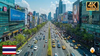 𝐒𝐮𝐤𝐡𝐮𝐦𝐯𝐢𝐭, 𝐁𝐚𝐧𝐠𝐤𝐨𝐤🇹🇭 Bangkok’s Most Popular Area with Tourists (4K HDR)