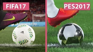 FIFA 17 Demo vs. PES Pro Evolution Soccer 2017 – Graphics Comparison on PS4