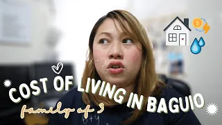 Cost of living in Baguio City Philippines / How much you need to live comfortably? / The Olego Fam