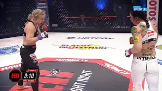 Izabela Badurek vs Katerina Shakalova fight highlights