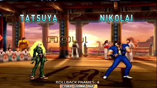 KOF2002UM - Tatsuya  Vs  Nikolai保力達 - Ft 10 - Amazing Match 🔥