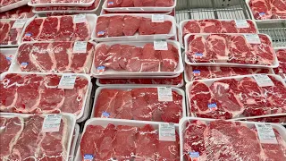 Мясо в США. Затарились в COSTCO. В ужасе от цен… Общий чек на сколько.