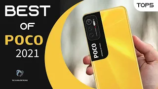 TOP 5 Best POCO SMARTPHONES To Buy in 2021 | New Poco Phones