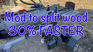 1 simple log splitter mod to increase productivity by up to 30%