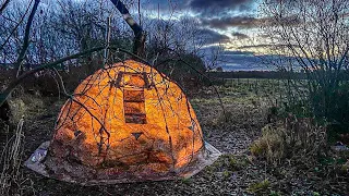 ДВЕ НОЧИ В ПАЛАТКЕ С ПЕЧКОЙ. НОВАЯ РЫБАЦКАЯ ПЕЧЬ. РЫБАЛКА НА ЖЕРЛИЦЫ, КРУЖКИ! ОТЛИЧНО ЗАКРЫЛИ СЕЗОН!