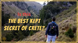 Best hike in Crete? The secret Vrissi Gorge | Hidden Gem Vrysi - Vrisi - Crete | Φαράγγι Βρυσί