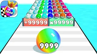 New Satisfying Mobile Games Ball Merge Run - Play 999 Levels Tiktok Gaming iOS,Android Big Update