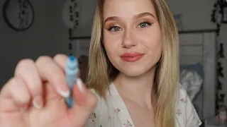 ASMR Drawing On Your Face (Layered Sounds, Whispered)