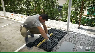 T_20 UP :solution for raised installation of outdoor ceramic tiles