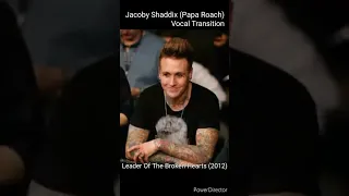 Jacoby Shaddix Vocal Transition (2000-2023 Papa Roach)