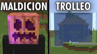 30 FORMAS de MOLESTAR a tus AMIGOS en Minecraft