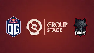 [FULL HD] OG vs BOOM Esports - Game 2 - The International - Group A
