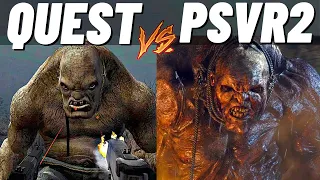 RESIDENT EVIL 4 PSVR2 VS QUEST ULTIMATE COMPARISON!