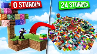 BASTIGHG SPIELT 24 STUNDEN MINECRAFT SKYBLOCK (XXL RANDOMIZER FINALE)