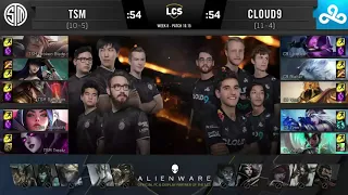 TSM vs C9 week 8 2020 / Summer Split 2020 | TSM vs. Cloud9 / 1080p-60fps