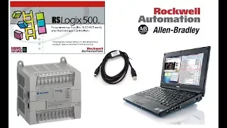 Cargar programa a un PLC MicroLogix 1200 desde software RSLogix 500 de Allen Bradley