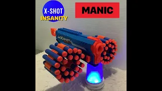 X-SHOT Insanity Big Blaster Build - RAGE FIRE - 4 Out 4, Let’s Build It!  #shorts #nerf #blasters