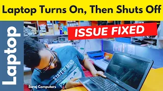 #Laptop Turns On, Then Shuts Off? Here's How to Fix It! Laptop that turns off 2 seconds later