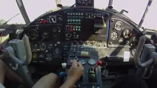 Antonov An-2 engine start and taxi (cockpit view) HD