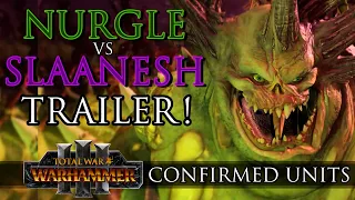 Nurgle vs Slaanesh! | A Covenant with Chaos trailer - Warhammer 3!