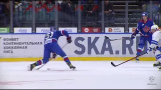 Khairullin sends a one-timer