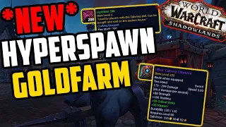 *NEW* 50-100k gold per hour 2x4 Hyperspawn Goldfarm - Shadowlands Goldfarm