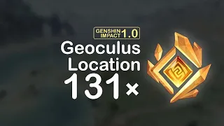 All 131 Geoculus Location | Genshin Impact UPDATED BEST ROUTE