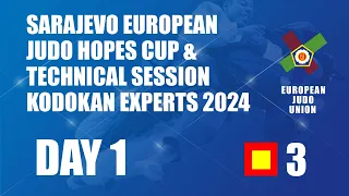 Sarajevo European Judo Hopes Cup 2024 - Day 1 - Mat 3