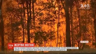 Двоє вогнеборців загинули внаслідок лісових пожеж в Австралії