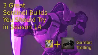 3 Sentinel Builds You Should Try in Season 14 | Destiny 2